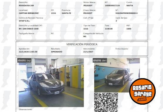Autos - Peugeot 207 Xr 2011 Nafta 163000Km - En Venta