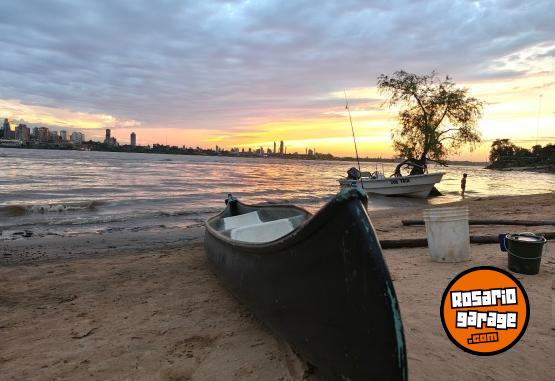Deportes Náuticos - Vendo piragua + motor 3.5 hp sin uso - En Venta