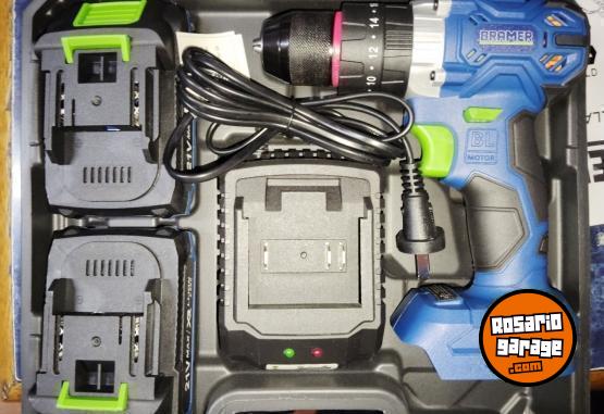 Herramientas - Taladro inalmbrico BRAMER Brushless 2 bateras - En Venta