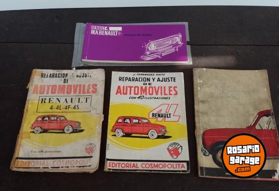 Accesorios para Autos - MANUALES RENAULT 4,PRECIO POR TODOS-OFERTAA- - En Venta