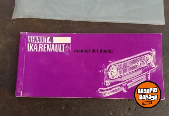 Accesorios para Autos - MANUALES RENAULT 4,PRECIO POR TODOS-OFERTAA- - En Venta