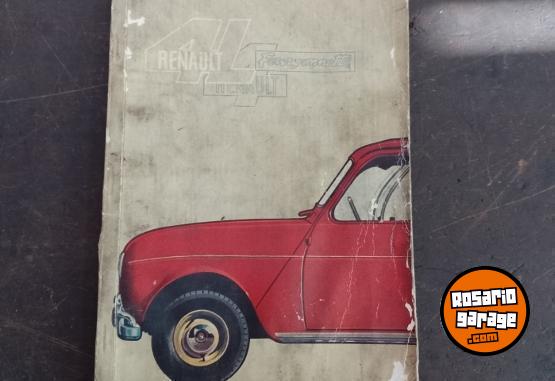 Accesorios para Autos - MANUALES RENAULT 4,PRECIO POR TODOS-OFERTAA- - En Venta