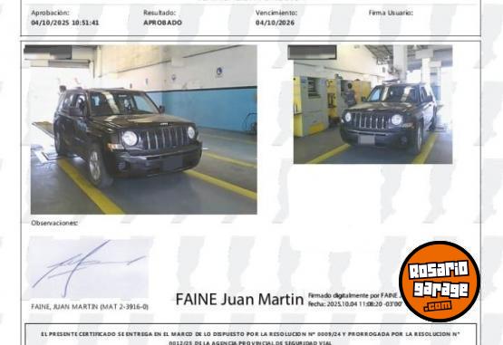 Camionetas - Jeep Patriot Compass Renegade 2010 Nafta 224000Km - En Venta