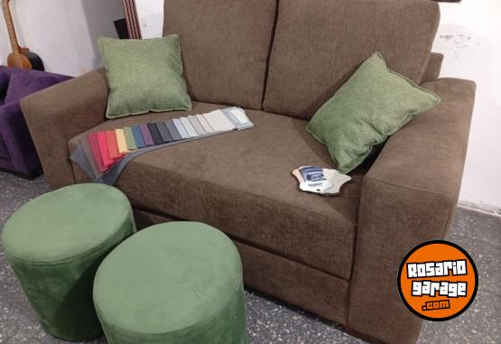 Hogar - SILLON A DOS CUERPOS CHENILLE MECHA - En Venta