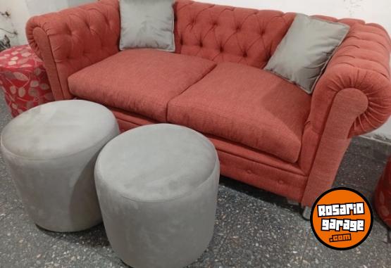 Hogar - SILLON chester DOS CUERPOS CHENILLE - En Venta
