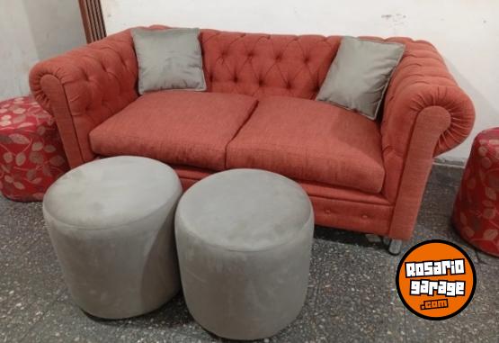Hogar - SILLON chester DOS CUERPOS CHENILLE - En Venta