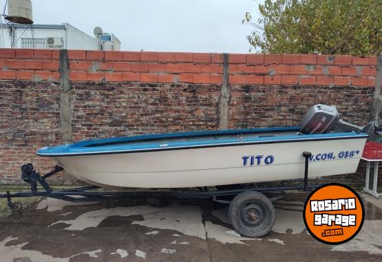Embarcaciones - Lancha Pacu con motor Evinrude 35 - En Venta