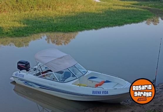 Embarcaciones - Lancha Nativo 590 Open Mercury 60HP 2T todo 2014 - En Venta