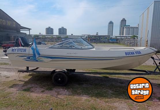 Embarcaciones - Lancha Nativo 590 Open Mercury 60HP 2T todo 2014 - En Venta