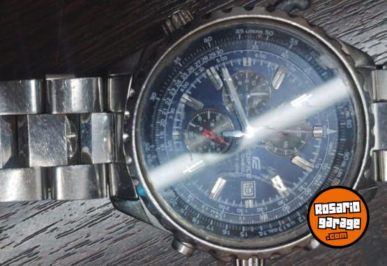 Indumentaria - RELOJ CASSIO PILOT EDIFICE - En Venta