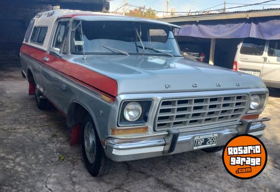 Camionetas - Ford F100 DELUXE V8 1982 Nafta 139000Km - En Venta
