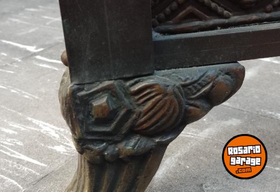 Hogar - ANTIGUA Y HERMOSA CAMA DE BRONCE 2 PLAZAS-1936 - En Venta