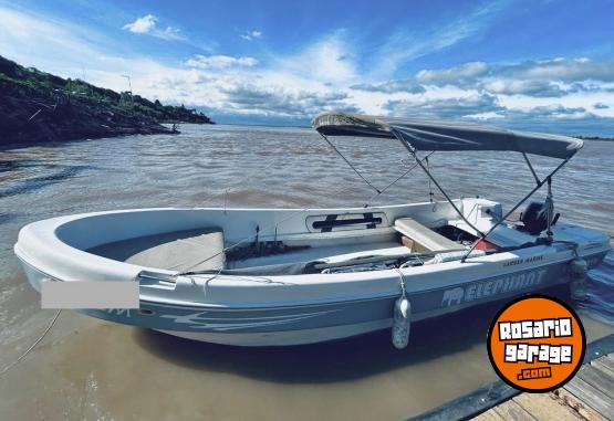 Embarcaciones - ELEPHANT 620 MOTOR SUZUKI 40 HP AO 2016 - En Venta