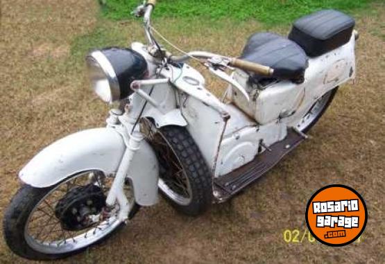 Clsicos - Vendo antigua moto GUZZI GALLETO 1955,  192 c.c. - En Venta