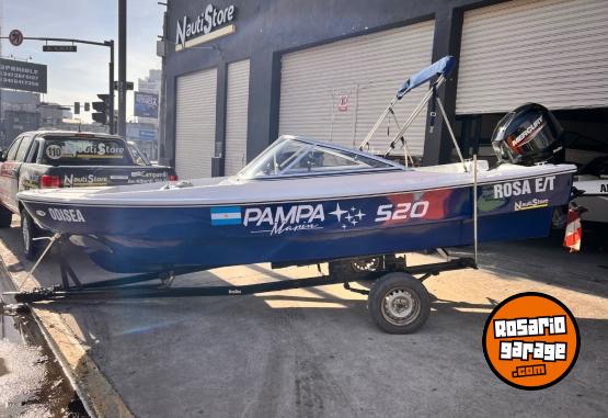Embarcaciones - Pampa 520 open trakker mercury 60 hp 4 t nuevo u$s14.500 nautistore - En Venta