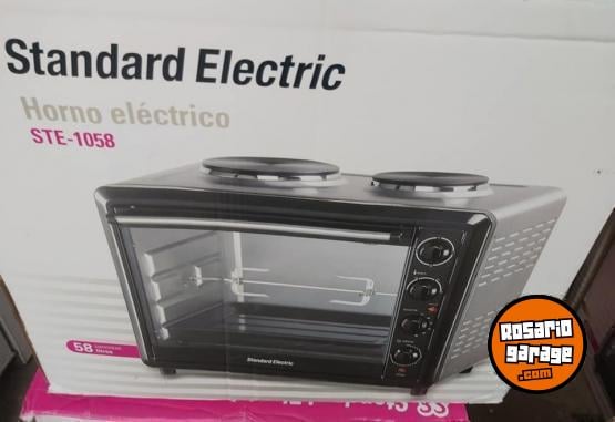 Hogar - horno electrico c/anafe y spiedo. 65lts - En Venta