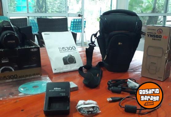Electrnica - Cmara Rflex Nikon D5300 + Caja+ Manual +bolso + Accesorios - En Venta