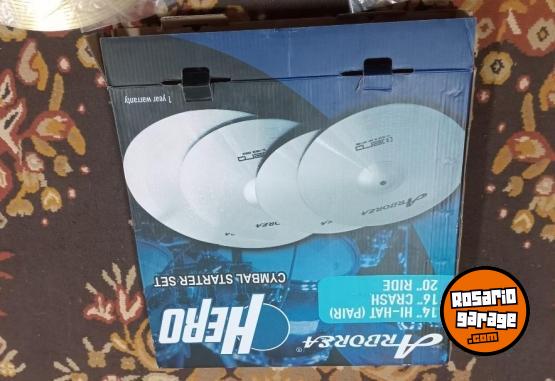Instrumentos Musicales - Vengo Juego de platos para Bateria - En Venta