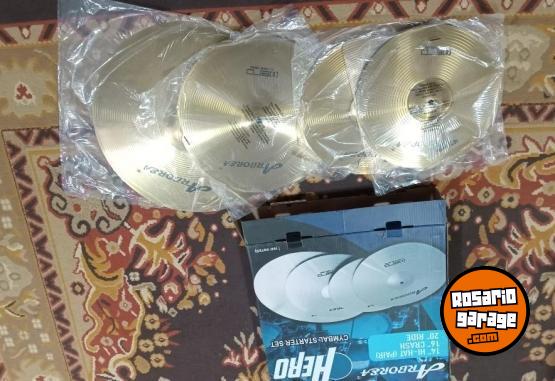 Instrumentos Musicales - Vengo Juego de platos para Bateria - En Venta