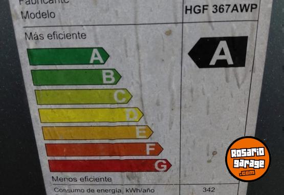 Hogar - Vendo heladera gafa hgf 367 awf plateada - En Venta
