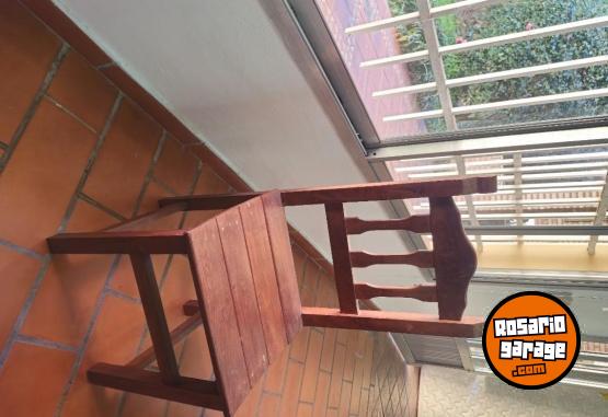 Hogar - SET SILLAS Y MESA EXTENSIBLE ALGARROBO - En Venta