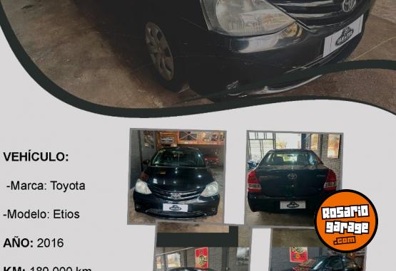 Autos - Toyota Etios 2016 Nafta 180000Km - En Venta