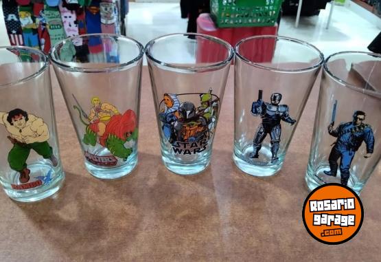 Hogar - Vasos vidrio retro mas de 100 modelos coleccionables - En Venta