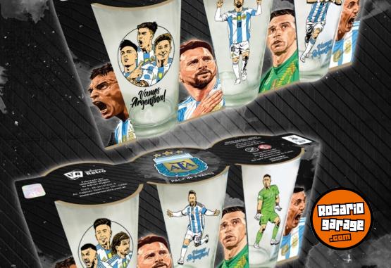 Hogar - Vasos vidrio retro Seleccion argentina- Dibujos animados - Series y mas de 100 modelos coleccionables - En Venta