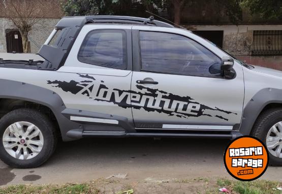 Camionetas - Fiat Strada 2014 GNC 155000Km - En Venta