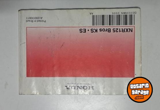 Accesorios para Motos - Manual de usuario honda bros - En Venta
