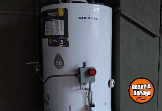 Hogar - TERMOTANQUE SHERMAN 50 LITROS 4000 CALORIAS - En Venta