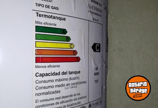 Hogar - TERMOTANQUE SHERMAN 50 LITROS 4000 CALORIAS - En Venta