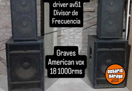 Instrumentos Musicales - Sonido bafles potencia crosover - En Venta