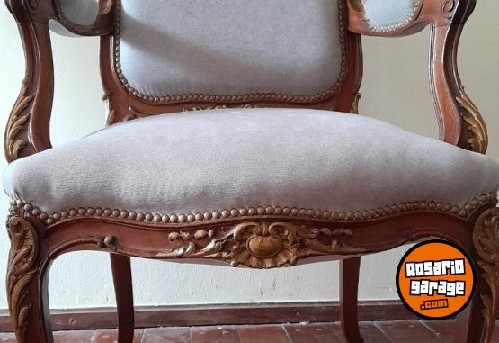 Hogar - Sillones antiguos estilo Luis XV tapizados a nuevo - En Venta