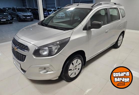 Autos - Chevrolet Spin Lt 5as 2017 GNC 149500Km - En Venta