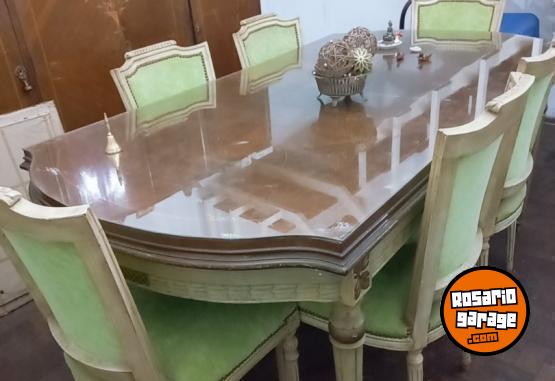 Hogar - Mesa comedor estilo luis xv, extensible - En Venta