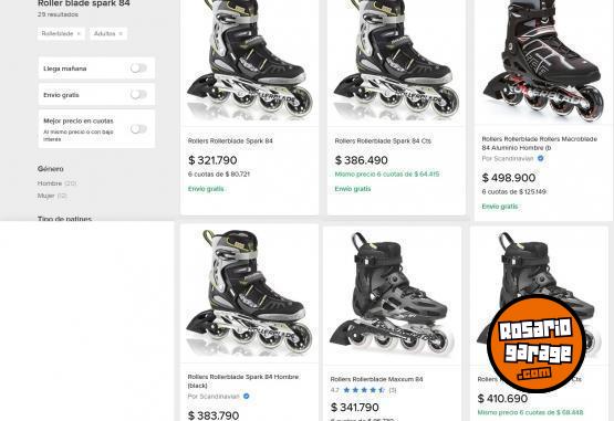 Deportes - Roller Blade Spark84 (completos) - En Venta