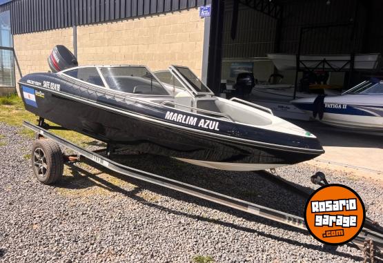 Embarcaciones - Lancha open usada 460 alcon Yamaha 60 2t 2008. 200 hs  con trailer y accesorios 7,500u$s - En Venta