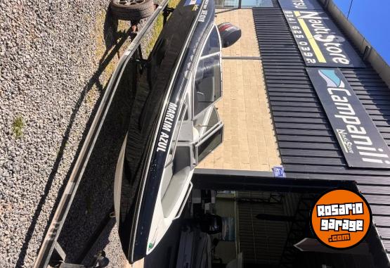 Embarcaciones - Lancha open usada 460 alcon Yamaha 60 2t 2008. 200 hs  con trailer y accesorios 7,500u$s - En Venta