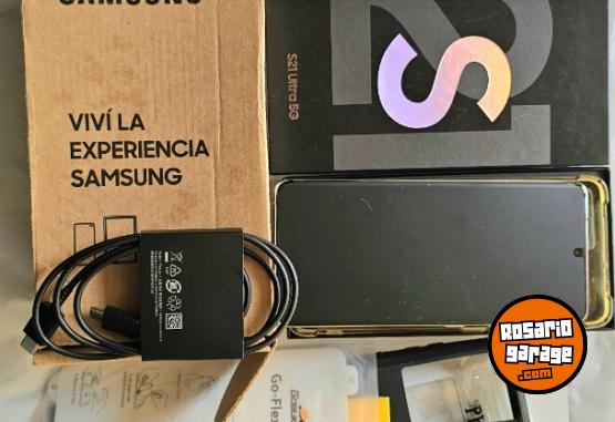 Telefona - SAMSUNG Galaxy S21 ultra  5G  color: silver - En Venta