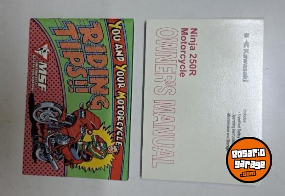 Accesorios para Motos - Manual de usuario kawasaki ninja 250 - En Venta