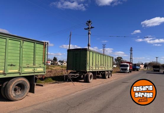 Camiones y Grúas - mercedes benz L1518 CON TURBO acoplado Montenegro - En Venta