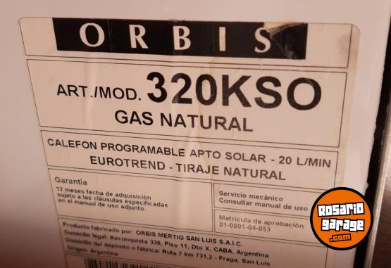 Hogar - Calefon ORBIS 320 KSO GN - En Venta