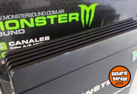 Accesorios para Autos - Potencia Monster 1000w + Caja slim Monster 12v 1000w - En Venta