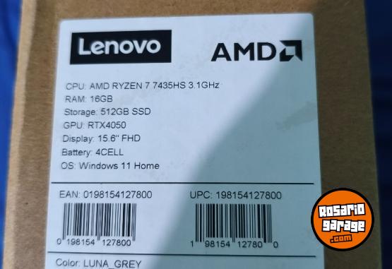 Informtica - Lenovo notebook - En Venta