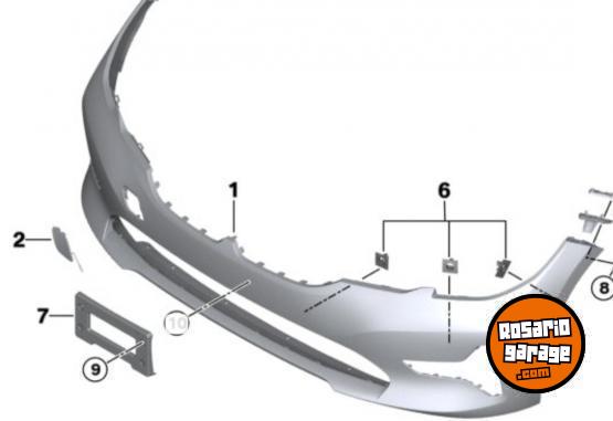 Accesorios para Autos - Paragolpes delantero BMW serie 3 - En Venta