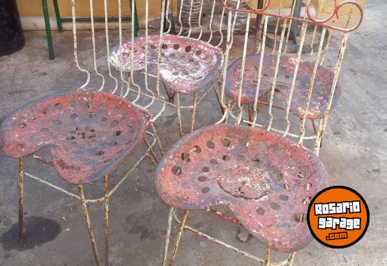 Hogar - Sillas para jardín con asiento de arado o tractor - En Venta