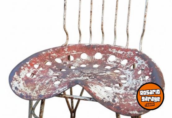 Hogar - Sillas para jardín con asiento de arado o tractor - En Venta