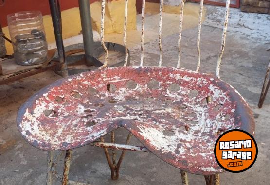 Hogar - Sillas para jardín con asiento de arado o tractor - En Venta