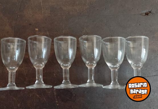 Hogar - COPAS DE VIDRIO-LOTE VARIADO-MUY BUEN ESTADO - En Venta